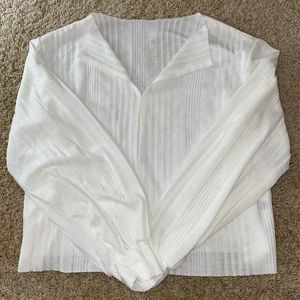 White long sleeve (Never worn)